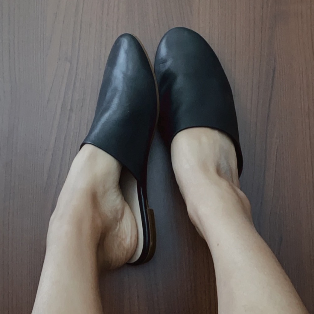 Aldo Faux Leather Mules